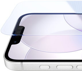 iPhone 17e, front exterior with Ceramic Shield 2, side exterior, white color, buttons: Action, volume