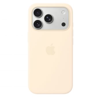 Back of a gold iPhone showing the triple-camera system and flash in the top-left corner.