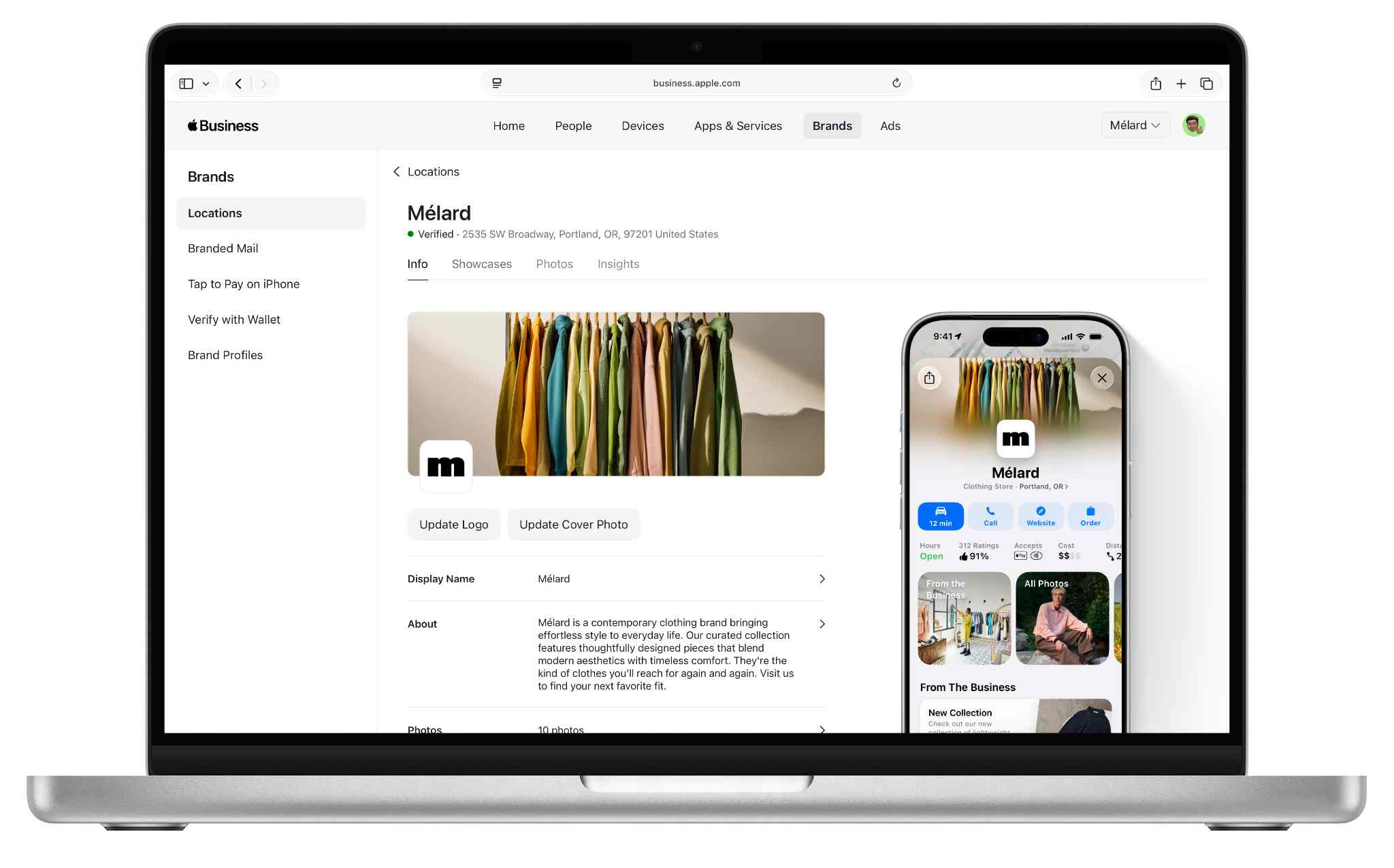 Apple Business Brand Management