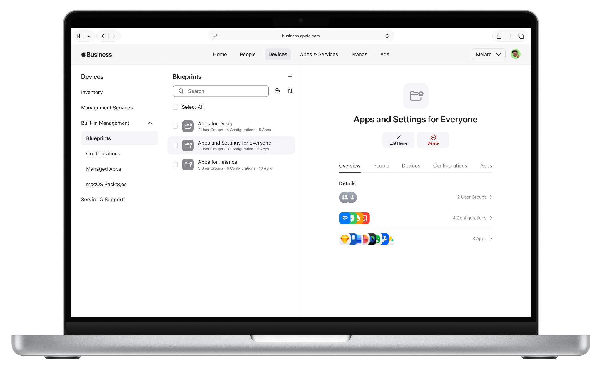 Apple Business Device Management